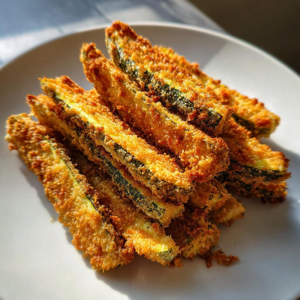 Knusprige Zucchini aus der Heißluft – perfekt in 12 Minuten