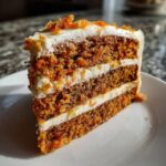 Saftiger Karottenkuchen mit Frischk