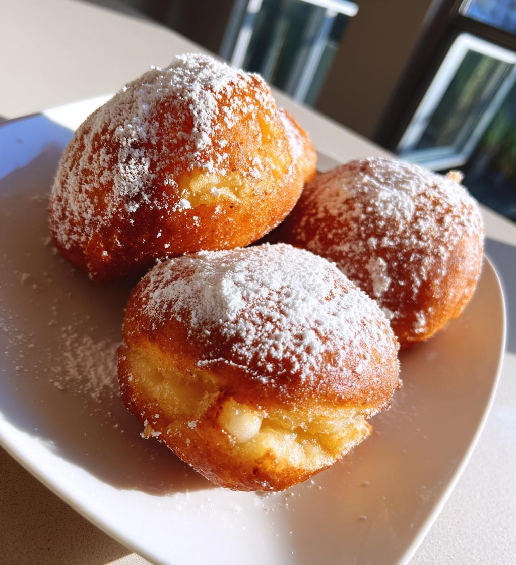 Knusprige Apfelkrapfen im Airfryer in nur 20 Minuten