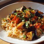auberginen rezepte mit reis