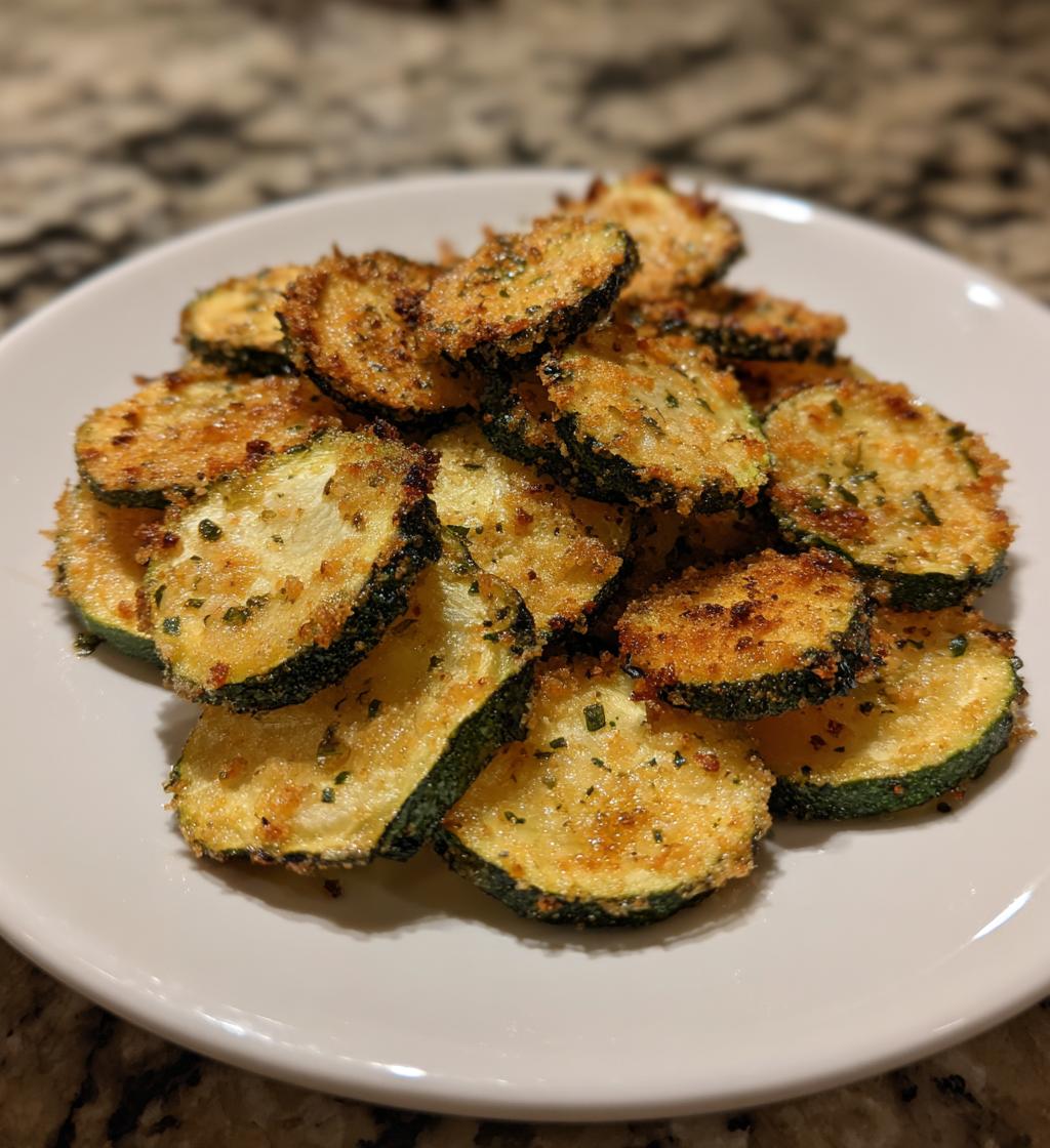 Knusprige Zucchini Chips: Geniale 100-Kalorien-Lieblingssnacks!