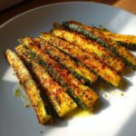 knusprige zucchini scheiben