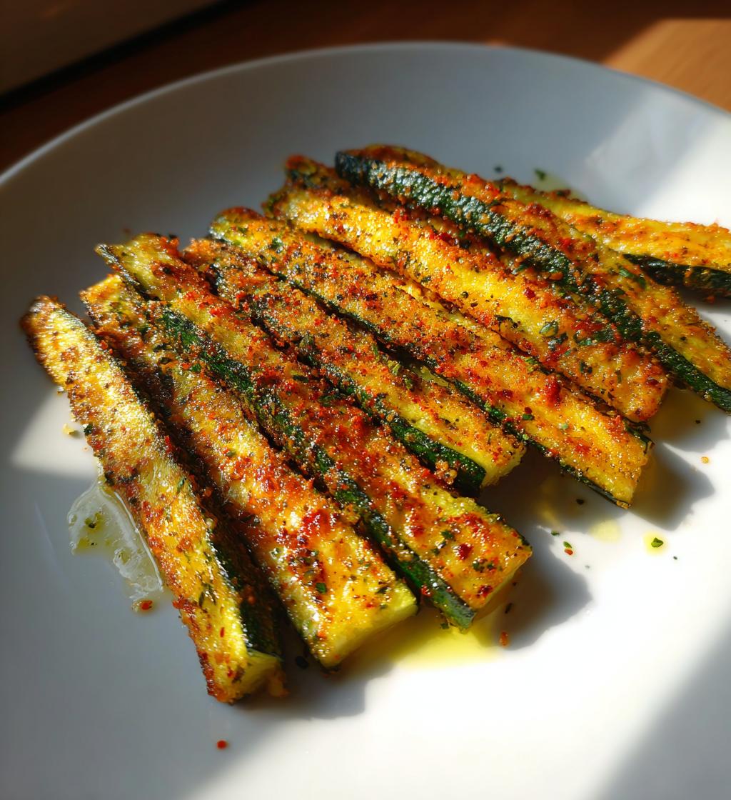 Knusprige Zucchini Scheiben: Perfekter Snack in 35 Minuten