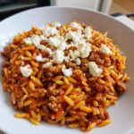 kritharaki rezepte mit hackfleisch