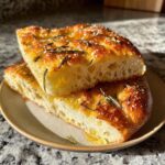 sauerteig discard focaccia