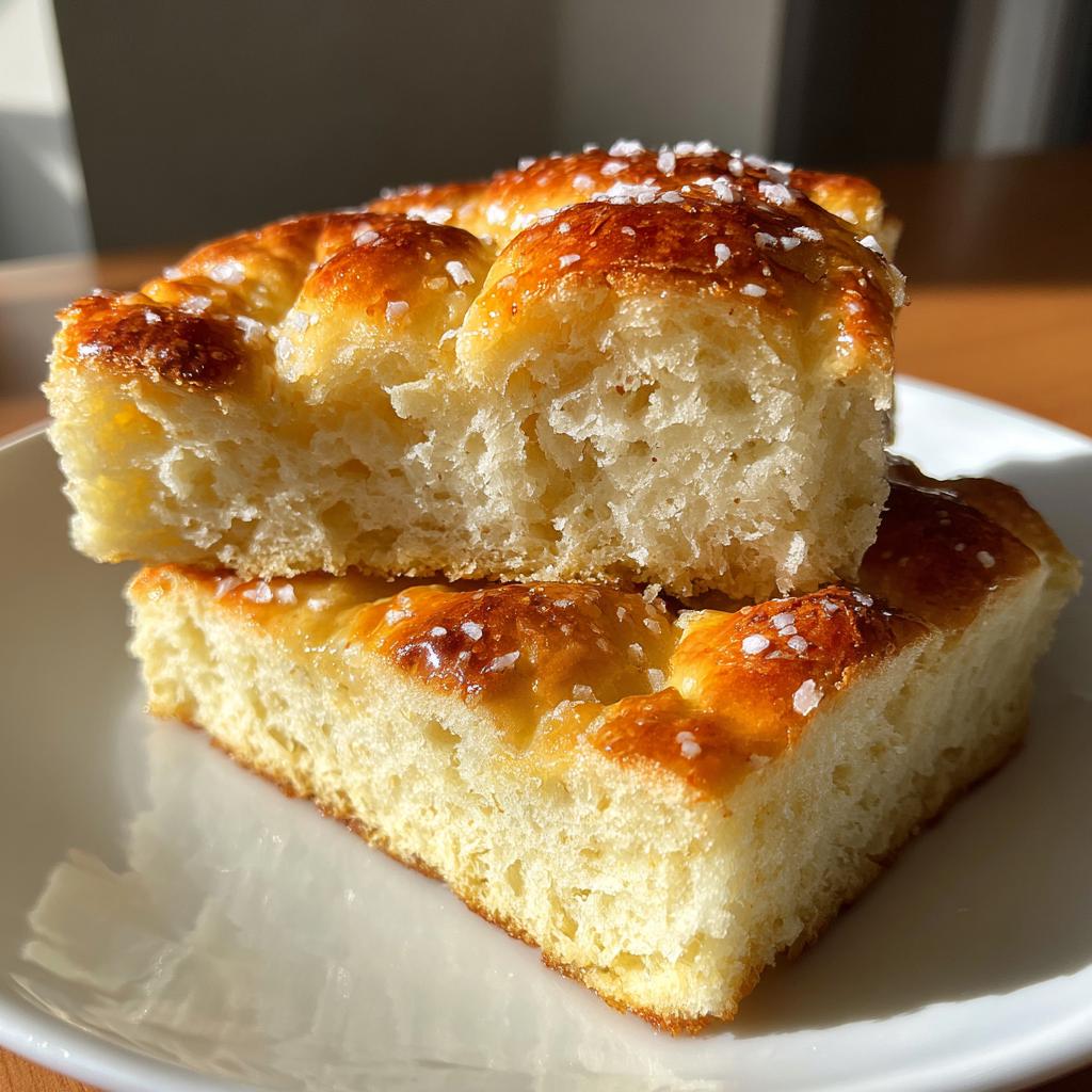 sauerteig focaccia süß